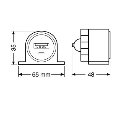 38968-D-01.JPG Presa Usb 2100ma 12/24v Prese Spinotti E Prese Corrente