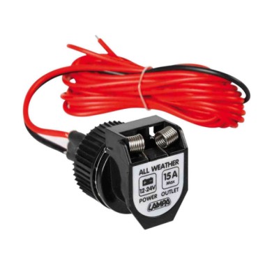 38969-A-02.JPG Px 2 Presa Corrente Per Uso Esterno 12/24v Prese Spinotti E Prese Corrente