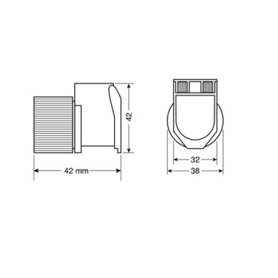 38969-D-01.JPG Px 2 Presa Corrente Per Uso Esterno 12/24v Prese Spinotti E Prese Corrente