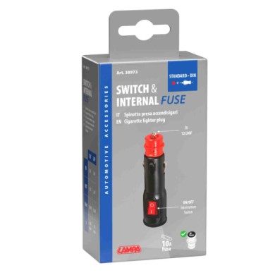38973-S-01.JPG Spinotto Universale Per Presa Accendisigari 12/24v Spinotti Spinotti E Prese Corrente 38973