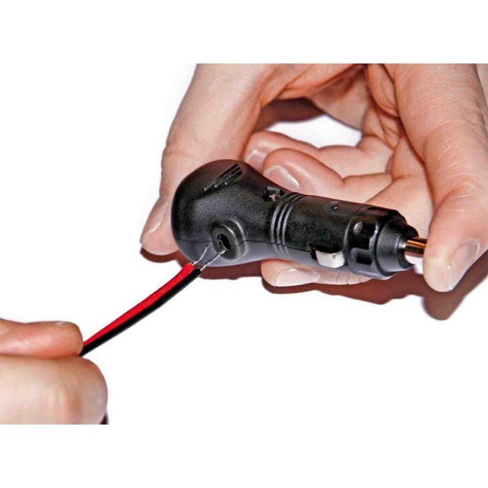 39003-S-01.JPG Spinotto Per Presa Accendisigari Con Ingresso Cavo Laterale 12/24v Spinotti Spinotti E Prese Corrente