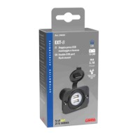 39005-C-01.JPG Ext 8 Doppia Presa Usb Montaggio Ad Incasso 12/24v Sistema Componibile Ext Spinotti E Prese Corrente