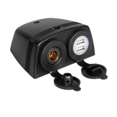 39009-S-01.JPG Twin Housing Alloggiamento Doppio Sistema Componibile Ext Spinotti E Prese Corrente