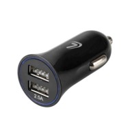 Caricabatteria 2 Porte Usb 2500 Ma 12/24v Caricabatteria Usb 12/24v