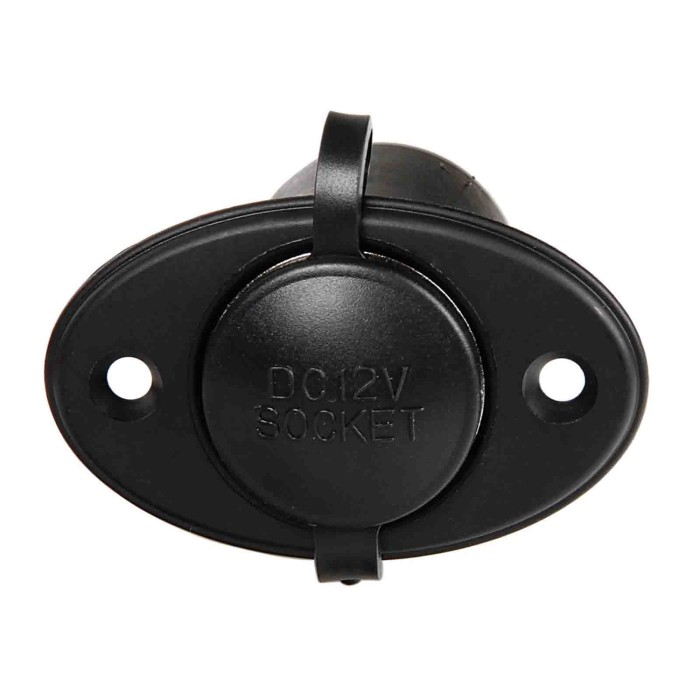 39034-S-01.JPG Kit Presa Corrente Montaggio Ad Incasso 12/24v Prese Spinotti E Prese Corrente