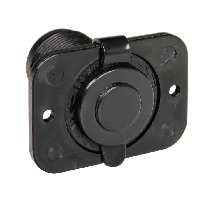 39036-S-02.JPG Ext 1 Presa Corrente Montaggio Ad Incasso 12/24v Sistema Componibile Ext Spinotti E Prese Corrente