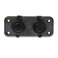 39037-S-01.JPG Ext 2 Doppia Presa Corrente Montaggio Ad Incasso 12/24v Sistema Componibile Ext Spinotti E Prese Corrente
