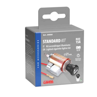 39066-S-01.JPG Kit Accendisigari Con Presa Illuminata 12v Accendisigari Spinotti E Prese Corrente