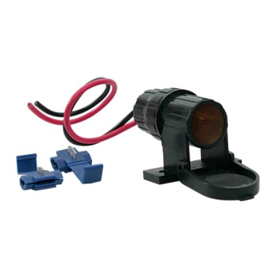 39067-S-01.JPG Presa Corrente Montaggio Superficie 12/24v Prese Spinotti E Prese Corrente