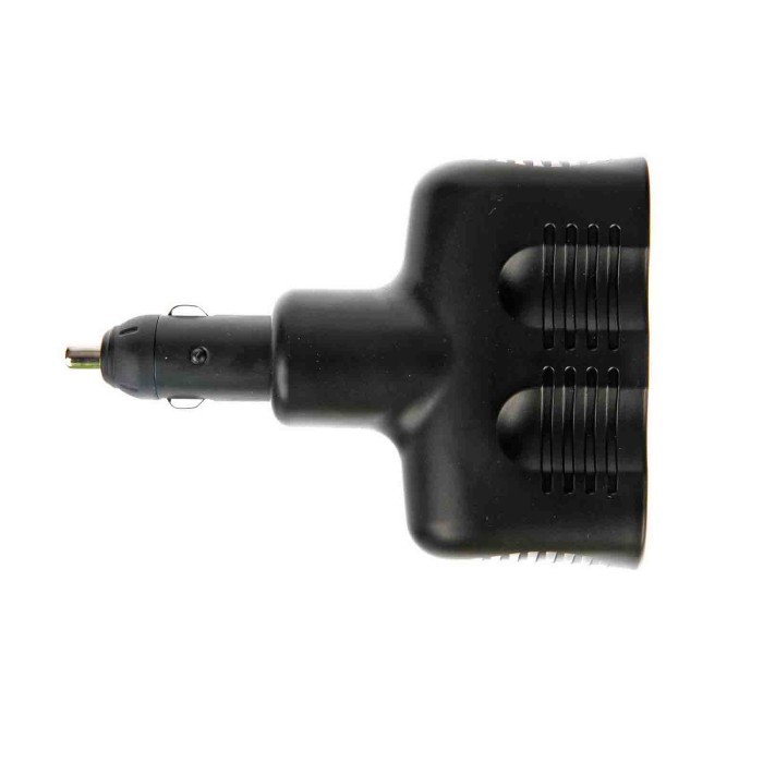 39069-S-01.JPG Duo 4 Presa Corrente Doppia Con Usb 12/24v Prese Spinotti E Prese Corrente