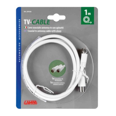 39103-C-01.JPG Cavo Coassiale Antenna Tv 1 M Tv E Antenne