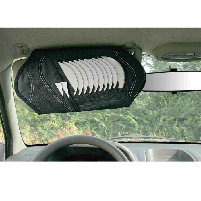 40133-A-02.JPG Ts 3 Porta Cd E Organizer Per Aletta Parasole Porta Cd Portaoggetti