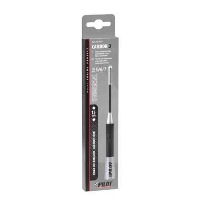 40175-S-01.JPG Carbon 3 Stelo Antenna 151 Mm Steli Antenna Antenne