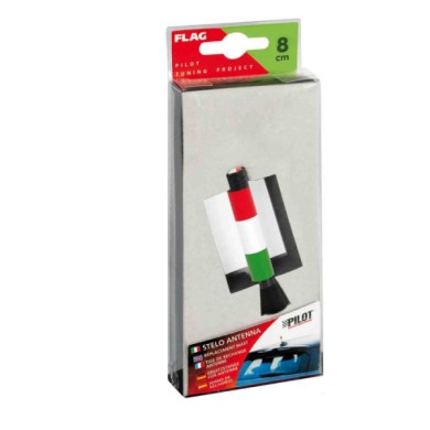 40268-S-01.JPG Flag Stelo Antenna 8 Cm Italy Steli Antenna Antenne