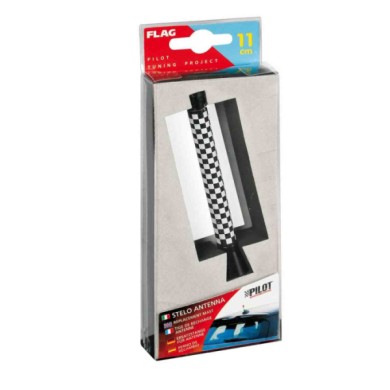 40277-S-01.JPG Flag Stelo Antenna 11 Cm Chequered Steli Antenna Antenne