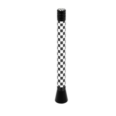 40277-C-01.JPG Flag Stelo Antenna 11 Cm Chequered Steli Antenna Antenne