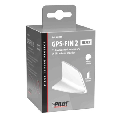 40289-S-01.JPG Gps Fin Spoiler 2 Simulazione Di Antenna Gps Argento Simulazioni Antenna Antenne