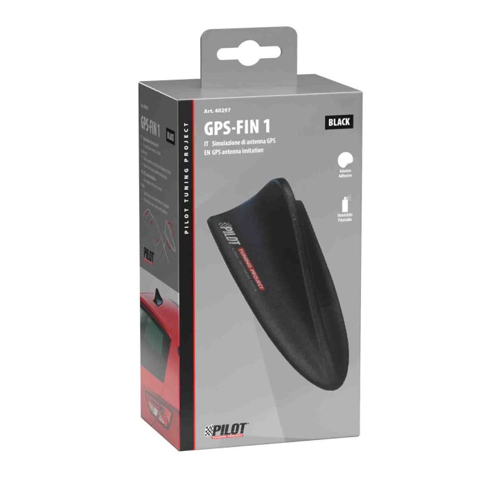 40297-S-01.JPG Gps Fin Spoiler Simulazione Di Antenna Satellitare Nero Simulazioni Antenna Antenne