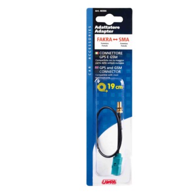 40304-S-01.JPG Adattatore Antenna Fakra Femmina sma Femmina 19 Cm Cablaggio Antenne Antenne