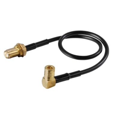 40305-C-01.JPG Adattatore Antenna Smb 90° Femmina sma Femmina 19 Cm Cablaggio Antenne Antenne