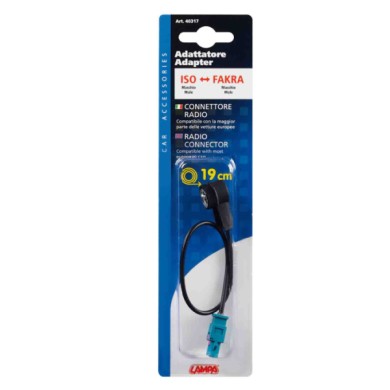 40317-S-01.JPG Adattatore Antenna Din Maschio fakra Maschio 19 Cm Cablaggio Antenne Antenne