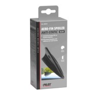 40518-S-01.JPG 2 In 1 Aero Fin Spoiler Anti Static Nero Simulazioni Antenna Antenne