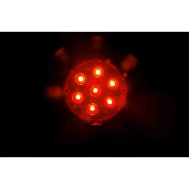 41461-S-01.JPG Loki Led Luce Ingombro 14 Led Doppia Funzione 12/24v Rosso/bianco Montaggio In Superficie Luci Perimetrali