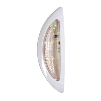 41476-S-03.JPG Luce Supplementare A 4 Led Bianco/rosso 9/32v Scocca Bianco Montaggio In Superficie Luci Perimetrali