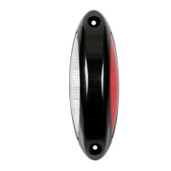 41477-S-02.JPG Luce Supplementare A 4 Led Bianco/rosso 9/32v Scocca Nero Montaggio In Superficie Luci Perimetrali