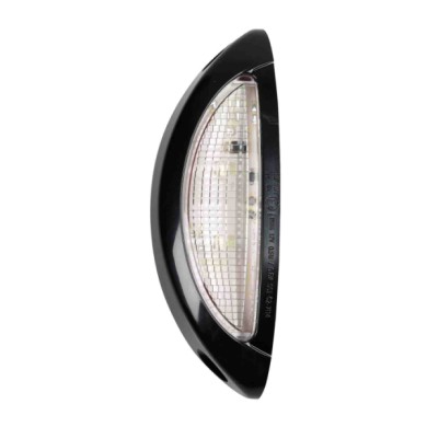 41477-S-03.JPG Luce Supplementare A 4 Led Bianco/rosso 9/32v Scocca Nero Montaggio In Superficie Luci Perimetrali