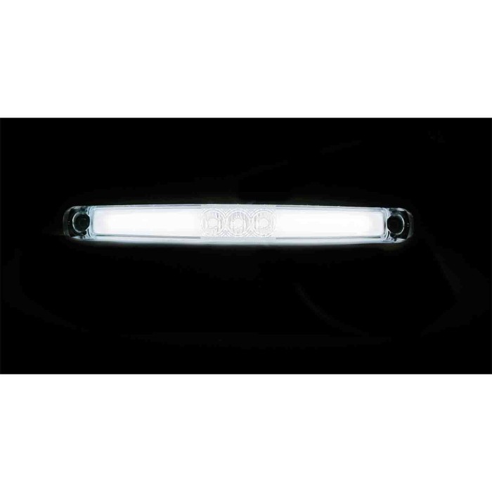 41478-S-01.JPG Luce Ingombro A 15 Led 9/32v Bianco Montaggio In Superficie Luci Perimetrali