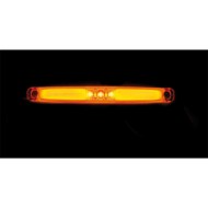 41479-S-01.JPG Luce Ingombro A 15 Led 9/32v Arancio Montaggio In Superficie Luci Perimetrali