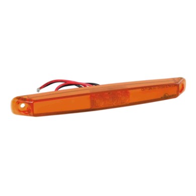 41479-A-01.JPG Luce Ingombro A 15 Led 9/32v Arancio Montaggio In Superficie Luci Perimetrali