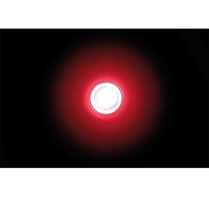 41483-S-01.JPG Luce Da Incasso A Led 12/24v Rosso Montaggio In Superficie Luci Perimetrali 41483