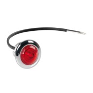 Luce Da Incasso A Led 12/24v Rosso Montaggio In Superficie Luci Perimetrali 41483
