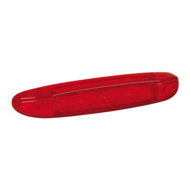 41485-S-02.JPG Luce Ingombro A 4 Led 12/24v Rosso Montaggio In Superficie Luci Perimetrali 41485