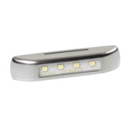 Luce Ingombro A 4 Led 12/24v Arancio Montaggio In Superficie Luci Perimetrali