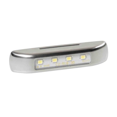 41493-D-01.JPG Luce Ingombro A 4 Led 12/24v Verde Montaggio In Superficie Luci Perimetrali