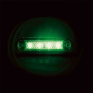 41494-S-01.JPG Luce A 4 Led Montaggio Ad Incasso 12/24v Verde Montaggio In Superficie Luci Perimetrali