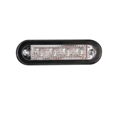 41495-S-01.JPG Luce A 4 Led Montaggio Ad Incasso 12/24v Bianco Montaggio In Superficie Luci Perimetrali