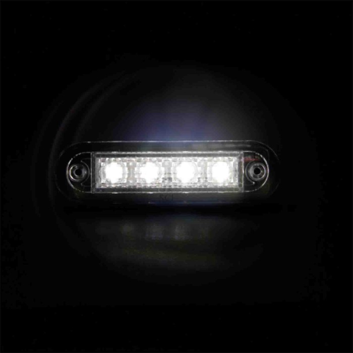 41495-A-02.JPG Luce A 4 Led Montaggio Ad Incasso 12/24v Bianco Montaggio In Superficie Luci Perimetrali