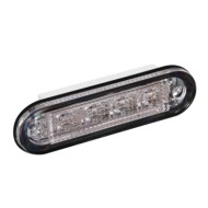 41496-A-02.JPG Luce A 4 Led Montaggio Ad Incasso 12/24v Rosso Montaggio In Superficie Luci Perimetrali