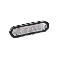 Luce A 4 Led Montaggio Ad Incasso 12/24v Arancio Montaggio In Superficie Luci Perimetrali