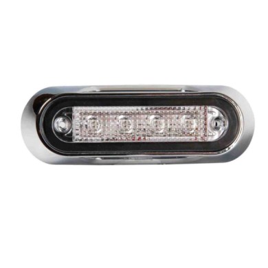 41498-S-01.JPG Luce A 4 Led Montaggio Superficie 12/24v Bianco Montaggio In Superficie Luci Perimetrali