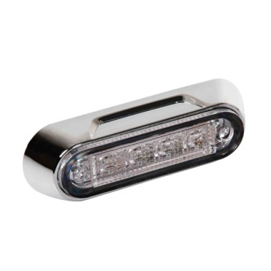 41498-S-02.JPG Luce A 4 Led Montaggio Superficie 12/24v Bianco Montaggio In Superficie Luci Perimetrali