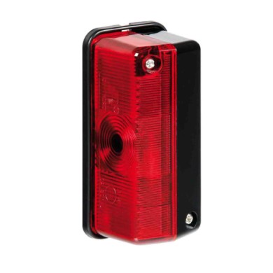 41512-C-01.JPG Luce Ingombro 12/24v Rosso Montaggio In Superficie Luci Perimetrali