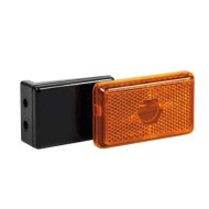 41519-A-01.JPG Luce Ingombro Con Catarifrangente E Staffa 12/24v Arancio Montaggio In Superficie Luci Perimetrali