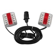 41523-S-02.JPG Pronto Fari Kit Di Segnalazione Led Posteriore Magnetico Preassemblato 12v Fanali Ausiliari Posteriori