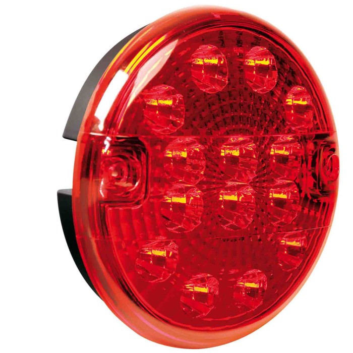 41527-S-02.JPG Fanale Rotondo Retronebbia Led 12/24v Fanali Ausiliari Posteriori