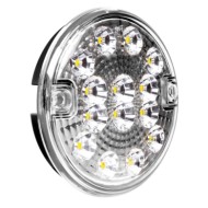 Fanale Rotondo Retromarcia Led 12/24v Fanali Ausiliari Posteriori